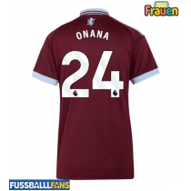 Aston Villa Amadou Onana #24 Heimtrikot Frauen 2026-27 Kurzarm